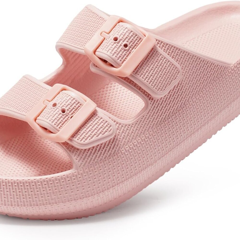 Women’s Slip On Sandals Soft EVA Cloud Comfort Adjustable Waterproof - Picture 1 of 6